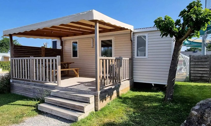 Saint-Molf House | Campsite maeva Escapades Domaine du Mes * - Mobil-Home DETENTION 3 Rooms 4 People + TV