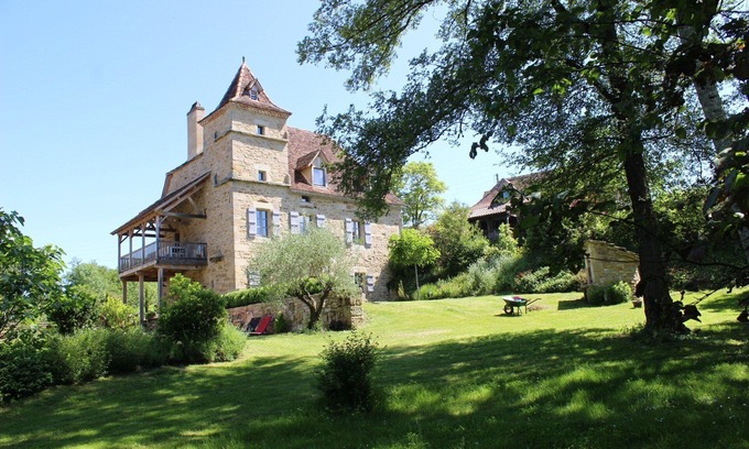Causse-et-Diege House | Cap del Mas, character house 4 *, garden, swimming pool, petanque, game room