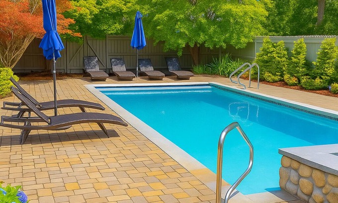 Mashpee House | Cape Cod (New Seabury) Family Compound private pool near beach/dining/shopping