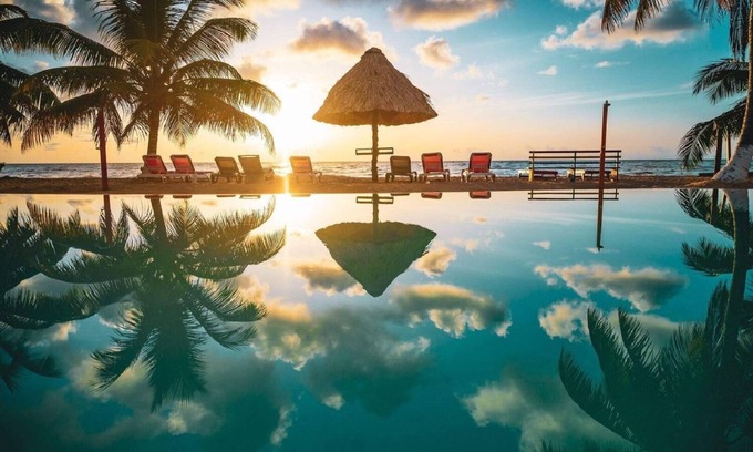 Hopkins Resort | Caribbean-Style Beach House w/Full Kitchen, Balconies, & Beachfront Views