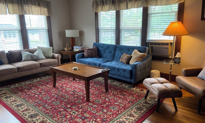 Wyandotte Apartment | Carriage House:Experience Fall Festivals and Cozy Loft Living!