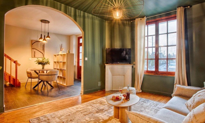 La Demi-Lune House | Casa amour - Balneo, cosy & relaxation