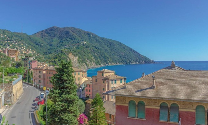 Camogli Apartment | CASA CARLOTTA -Wifi - Parking - Sea View (Citra 010007- LT-0355)