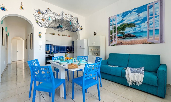 Torre Lapillo House | Casa Celeste 100m From Beach, Porto Cesareo, Italy