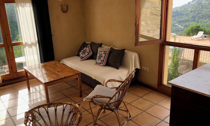 La Vall de Laguar Cottage | Casa de La Estufa en la Casa Rural La Casota, Fleix, La Vall de Laguar, Alicante