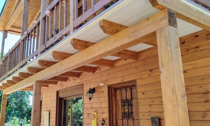 Los Molinos Villa | Casa de Madera en la Sierra de Madrid