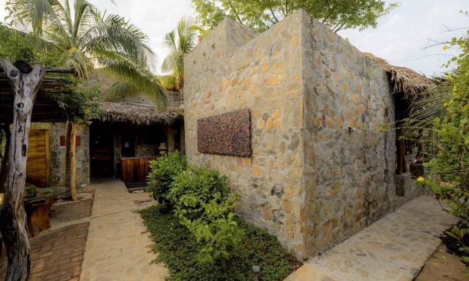 Santa Maria Tonameca House | Casa del Mar AC Rustic design Pool Breakfast