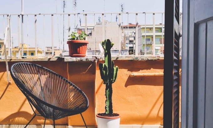 Prenestino-Labicano Apartment | Casa Frida. Studio flat with big terrace.