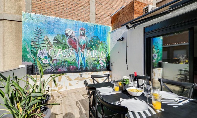 L'Hospitalet de Llobregat House | Casa Maria Townhouse- terrace-4 bedrooms