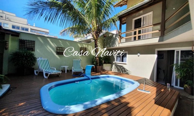 Bombas House | Casa Naviti Rua Bem Te Vi 233 Bombinhas com piscina