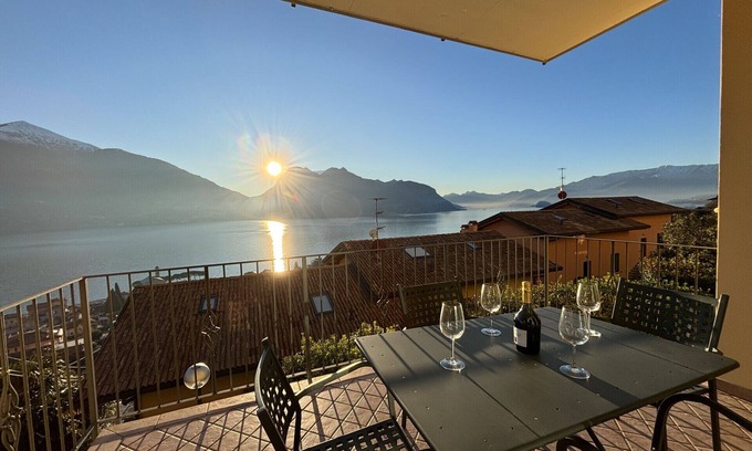 Santa Maria - Rezzonico Apartment | Casa Ole Lake View - Larihome A42