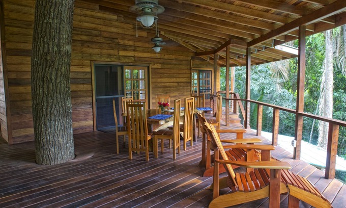Black Rock House | Casa Santa Maria - Jungle River Retreat, Off-The-Grid, Seclude Get Away.