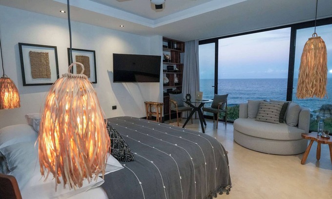 Colonia Meteorologico Apartment | Casa Serena: Luxury apartment with caribbean sea view