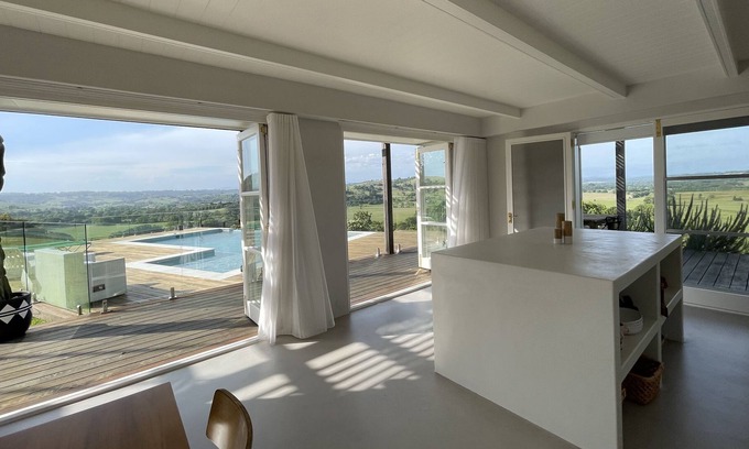 Bexhill Villa | Casa Sulla Collina. A stunning Mediterranean inspired villa on a hill with view.