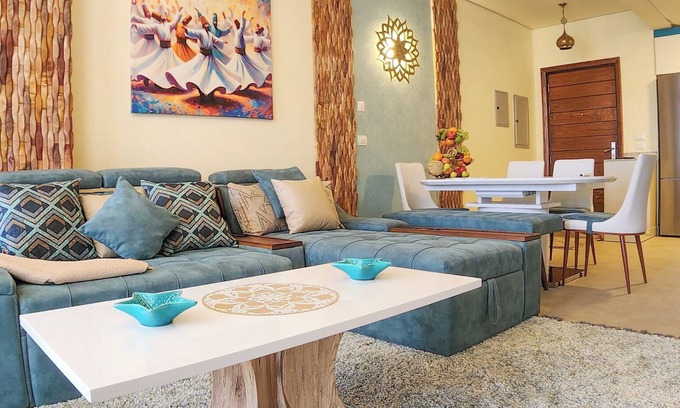 Soma Bay Apartment | CasaDelMar -Your Family Home by the Red Sea, a perfect setting for rest and joy.