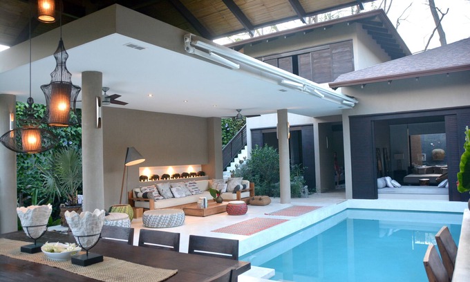 Playa Hermosa Cobano Villa | Casas de Agua -Villa Agua Clara- Designer house. Walking dist. to the beach.