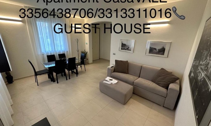 Piacenza Apartment | CasaVALE ELEGANTE RESIDENZA 108 mq MAX 7 PERSONE