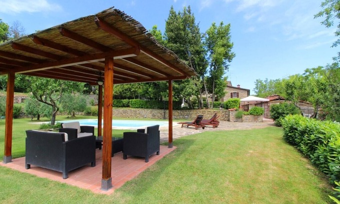 Castel Focognano Villa | Casina Sant'antonio - Little house with private pool