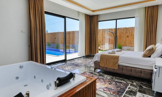 Faralya Villa | Caykoy Village 2 Bedroom Villa - 5596
