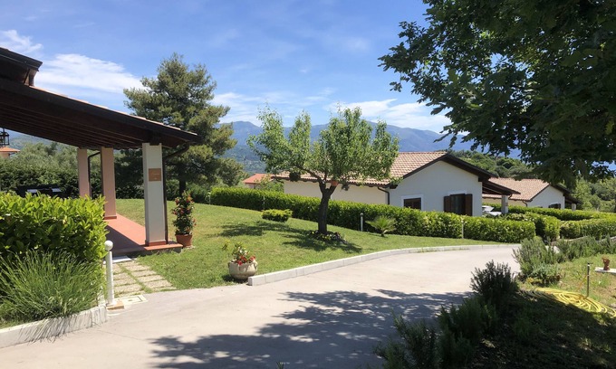 San Giovanni a Piro Villa | Cenobio House: perfect villa, sea view! It will be like being at home!