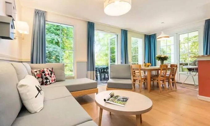 Chamouille House | Center Parcs - Lac d'Ailette ski area - 4 Room Cottage 6 People Comfort