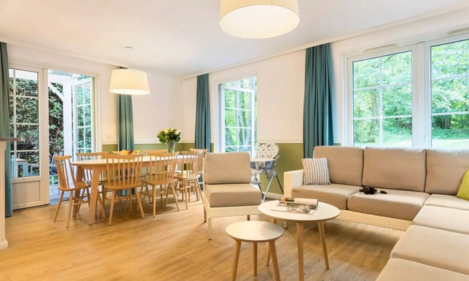 Chamouille House | Center Parcs - Lac d'Ailette ski area - 5 Room Cottage 8 People Premium