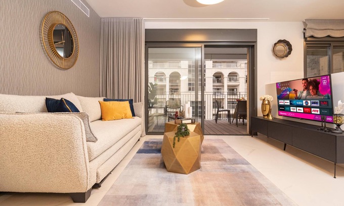 Mamilla Apartment | Central and Luxury New 2BR&2Bth - Private Parking