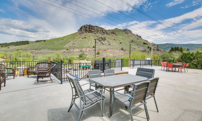 Lava Hot Springs Apartment | Central Lava Hot Springs Studio w/Deck & Views!