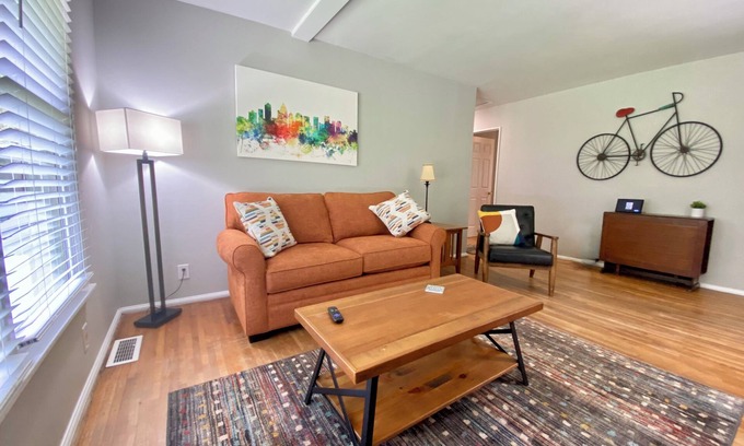 Executive Park House | Centrally Located Pet-Friendly Home With a Fenced Backyard