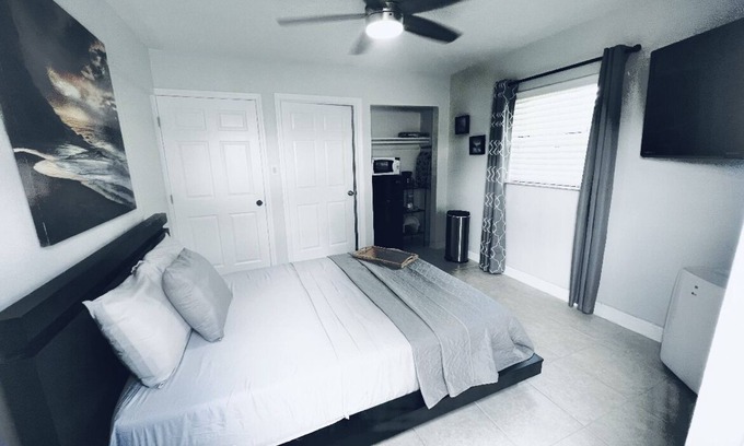 Monterey House | Centrally located private bedroom and bathroom