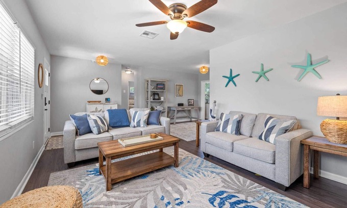 Largo House | Centrally Located to All the Best Gulf Beaches! Gas Grill, Fenced-in Backyard ~ Salt Life Haven