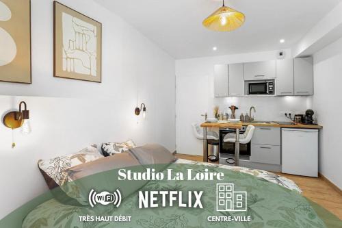 Savenay Apartment | Centre-ville - Fibre - Netflix - Studio la Loire