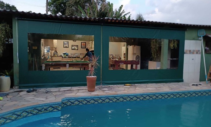 Ibiuna House | Chácara com Piscina, Quadra, Lago e Mesas de Jogos em Ibiúna - Locação Temporada
