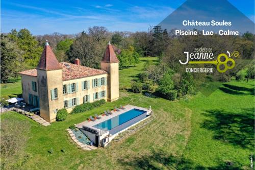 Lavaur Villa | Château Soules - Piscine - Lac - Calme