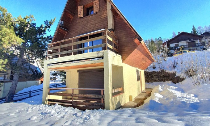 Allos Ski Chalet | Chalet Allos - Tout Confort - Plein SUD ET VUE Montagne -