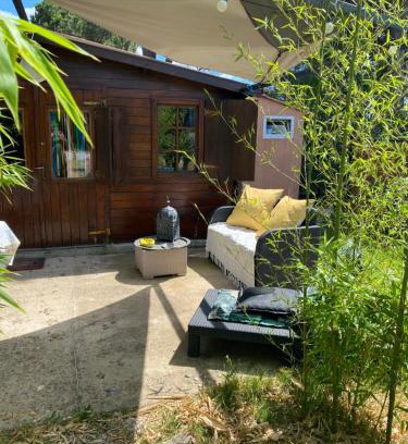 Beziers Ski Chalet | Chalet des oliviers 20mn des plages climatisé