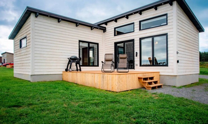 Gaspe Ski Chalet | Chalet double avant vue sur la mer