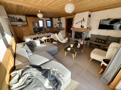 Plagne Soleil Ski Chalet | Chalet familial idéal 2 familles nombreuses Ski aux pied 12 pers Plagne Soleil