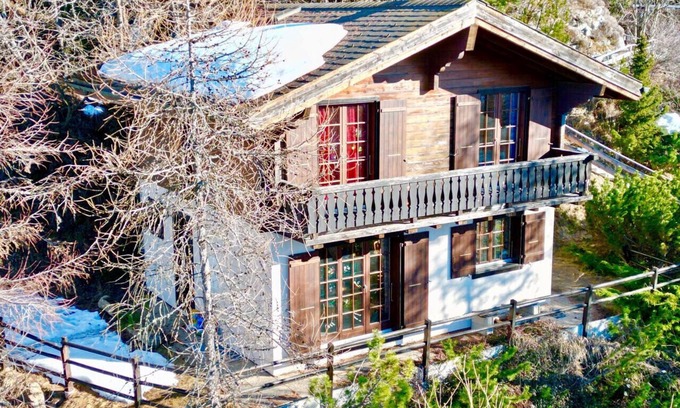 Nendaz Ski Chalet | Chalet Hibou MOUNTAIN & QUIET chalet 6 pers