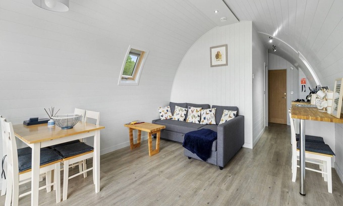 Hertford Cottage | Chalet in Hertford with Lakeview Hot Tub
