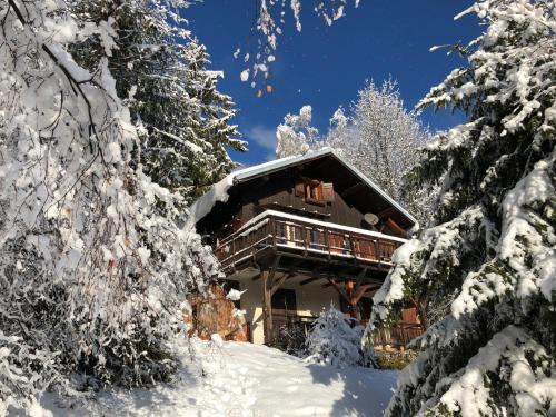 La Lechere Ski Chalet | Chalet Le Doux Si, Large Self-Contained Apartment, 2km from Doucy-Combelouvière and close to Valmorel