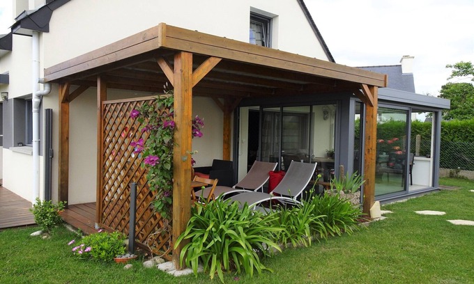 Pleherel-Plage-Vieux-Bourg House | Chalet near Cap Frehel with Coastal Views