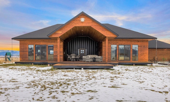 Driggs Cabin | Chalet w/Panoramic Teton Views, Hot Tub & Sauna
