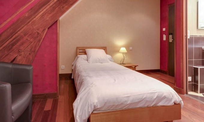 Le Thillay House | Chambre Single with street view