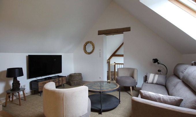 Cerans-Foulletourte Cottage | Charming cottage near Le Mans for 6 people, shops within walking distance, fully equipped