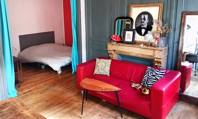 Victor Bach - Saint Louis Apartment | Character apartment in Lyon 7, near Rhône, Bellecour, original decoration