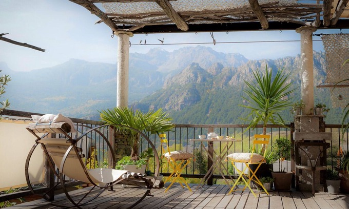 La Roche-de-Rame House | Character building in old country house cozy atmosphere.