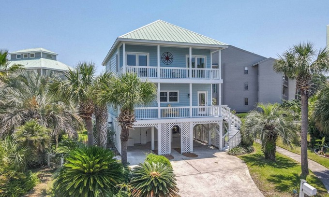 Beachwalk House | Charleston Charm - Pool & Ocean Views