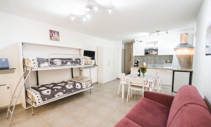 Riquier Apartment | Charmant 3 Pieces 4 Pers WiFi A/C