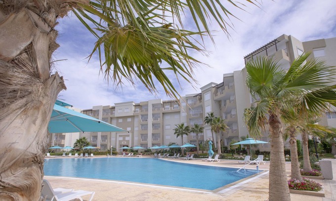 Monastir Apartment | Charmant appartement S+1 avec piscine à Monastir